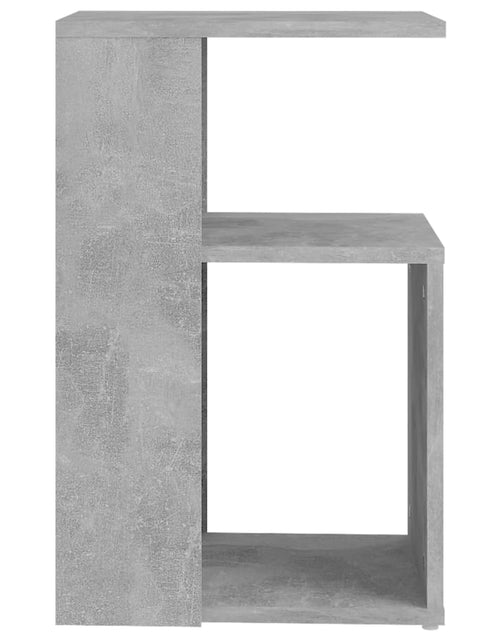 Încărcați imaginea în vizualizatorul Galerie, Masă laterală, gri beton, 36x30x56 cm, PAL - Lando
