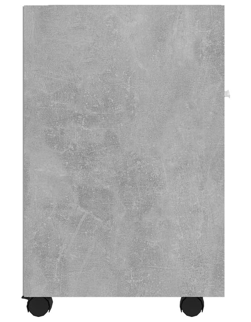 Загрузите изображение в средство просмотра галереи, Dulap lateral cu roți, gri beton, 33x38x60 cm, PAL - Lando
