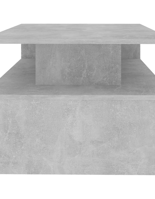 Загрузите изображение в средство просмотра галереи, Măsuță de cafea, gri beton, 90x60x42,5 cm, PAL Lando - Lando

