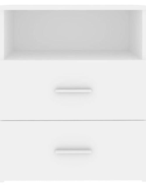 Загрузите изображение в средство просмотра галереи, Noptiere, 2 buc., alb, 50x32x60 cm - Lando
