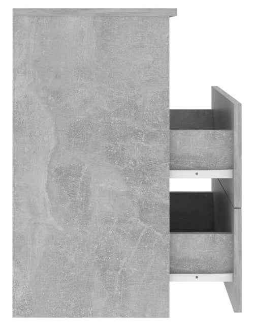 Încărcați imaginea în vizualizatorul Galerie, Noptieră, gri beton, 50x32x60 cm - Lando
