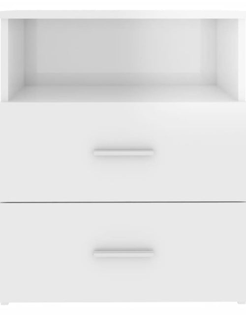 Загрузите изображение в средство просмотра галереи, Noptieră, alb extralucios, 50x32x60 cm - Lando
