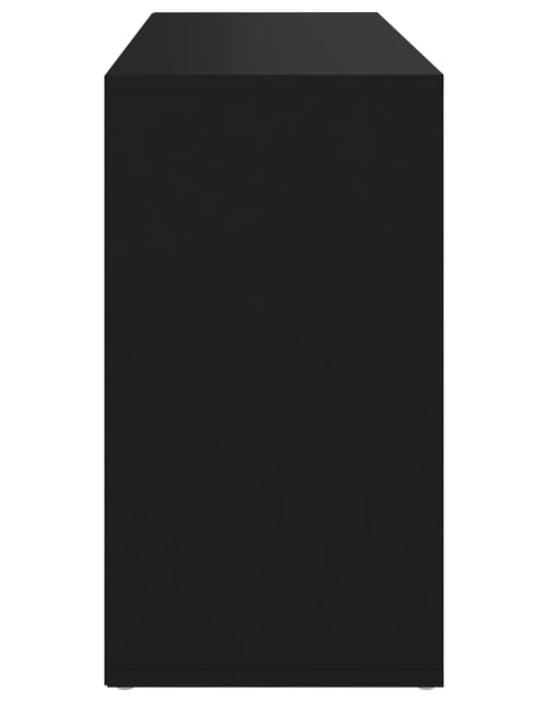 Încărcați imaginea în vizualizatorul Galerie, Banchetă pantofar, negru, 103x30x54,5 cm, PAL - Lando
