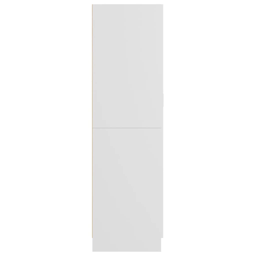 Șifonier, alb, 82,5x51,5x180 cm, PAL - Lando