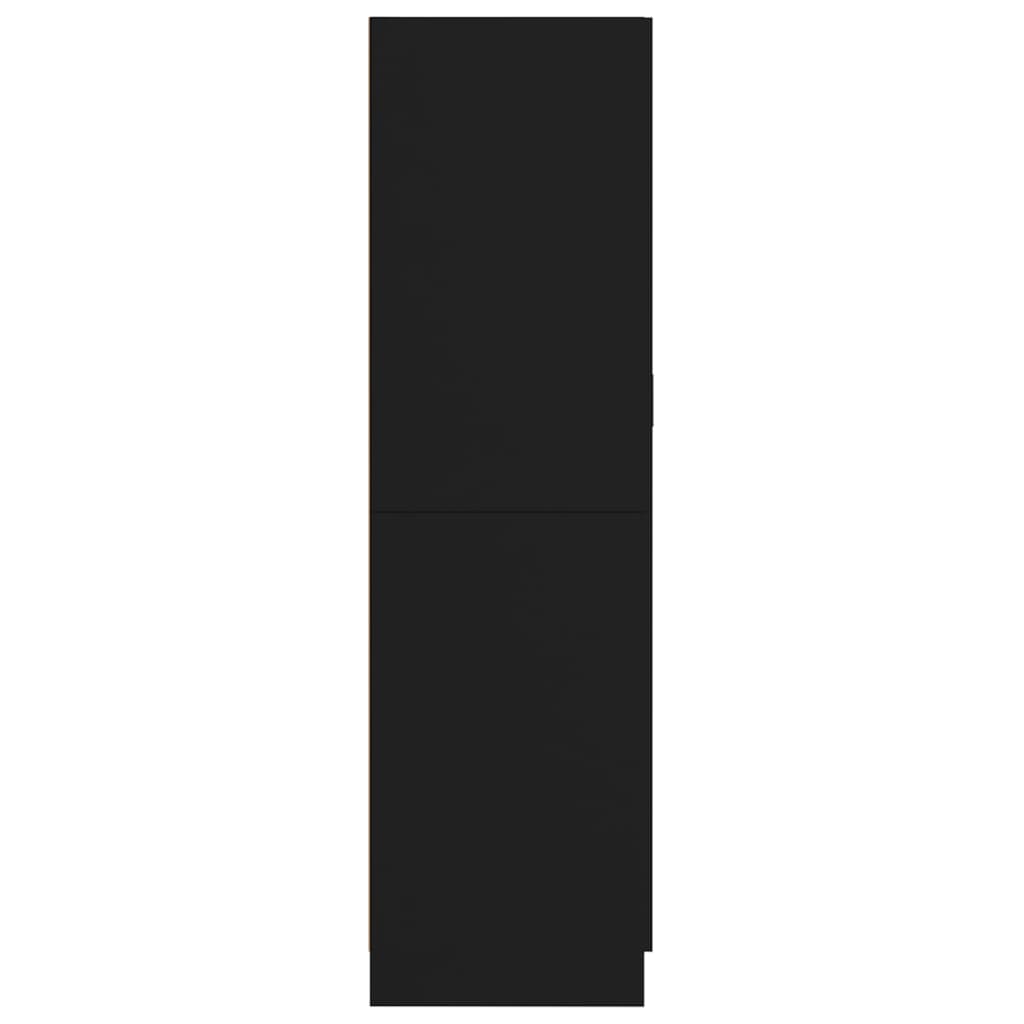 Șifonier, negru, 82,5x51,5x180 cm, PAL - Lando