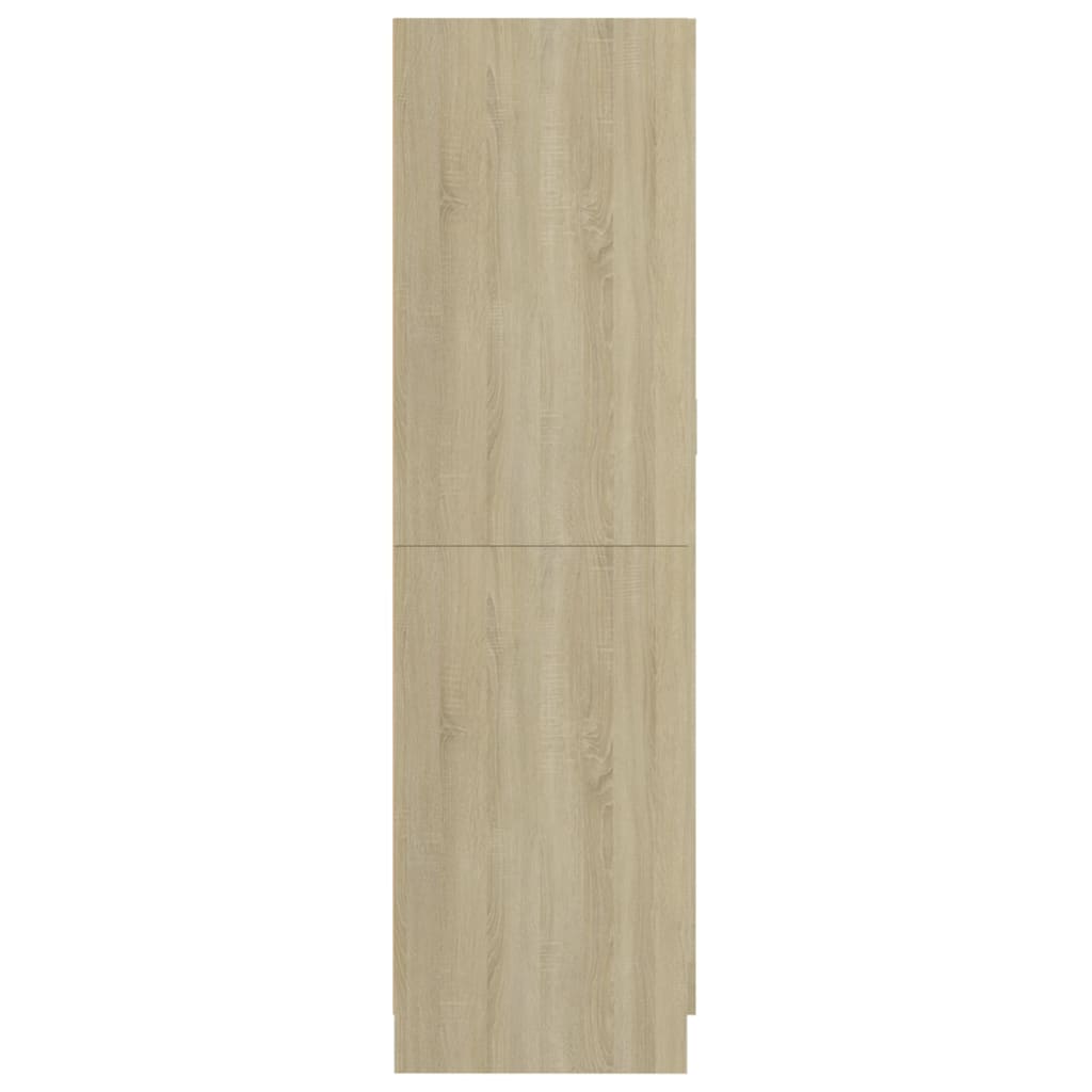 Șifonier, stejar sonoma, 82,5x51,5x180 cm, PAL - Lando