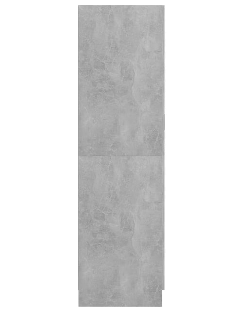 Загрузите изображение в средство просмотра галереи, Șifonier, gri beton, 82,5x51,5x180 cm PAL - Lando

