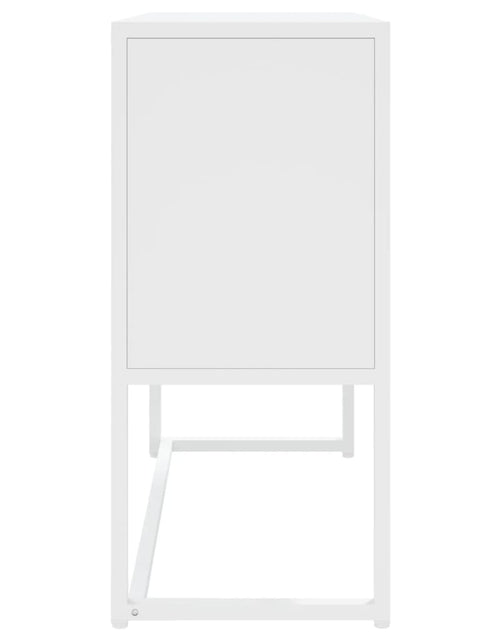 Загрузите изображение в средство просмотра галереи, Servantă, alb, 75x35x75 cm, oțel Lando - Lando
