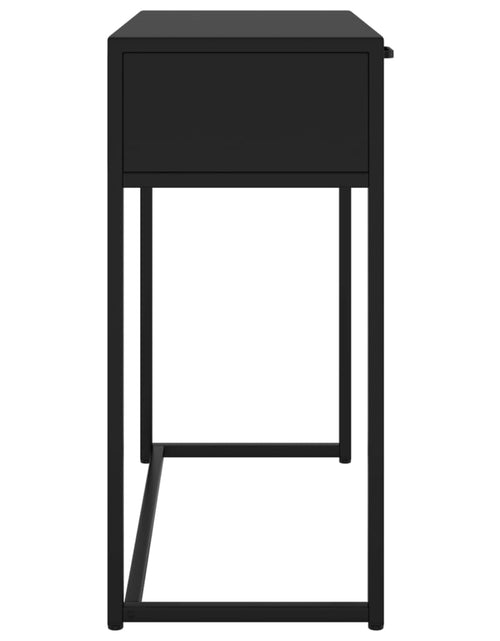 Загрузите изображение в средство просмотра галереи, Masă consolă, negru, 72x35x75 cm, oțel - Lando
