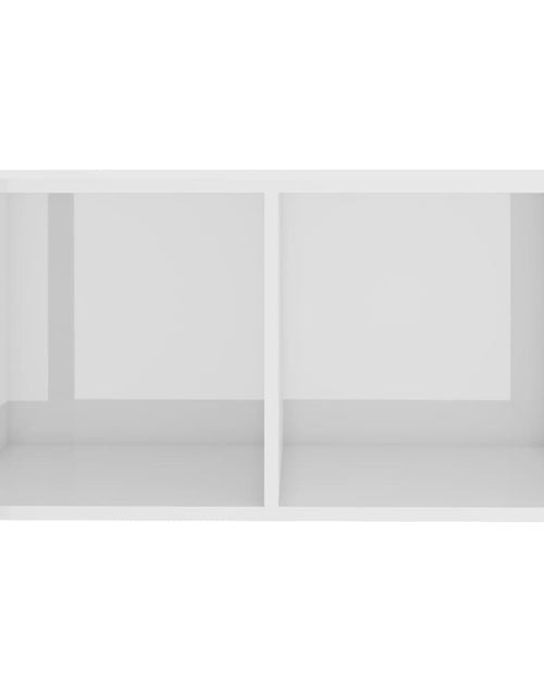 Încărcați imaginea în vizualizatorul Galerie, Dulapuri TV 2 buc alb extralucios 72x35x36,5 cm lemn prelucrat Lando - Lando
