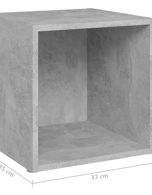 Încărcați imaginea în vizualizatorul Galerie, Set de dulapuri TV, 6 piese, gri beton, lemn prelucrat - Lando
