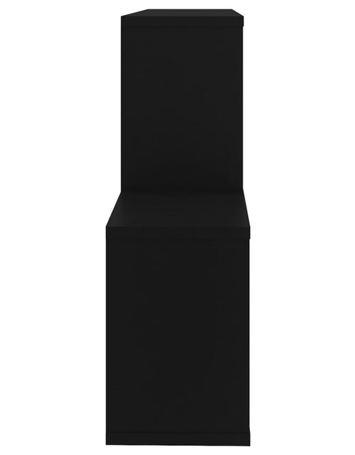 Încărcați imaginea în vizualizatorul Galerie, Raft de perete, negru, 100x18x53 cm, PAL Lando - Lando
