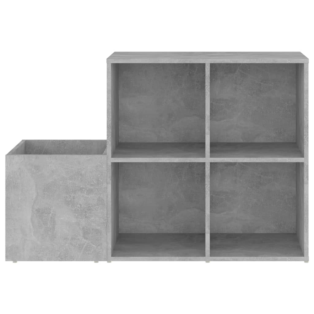 Pantofar de hol, gri beton, 105x35,5x70 cm, PAL - Lando