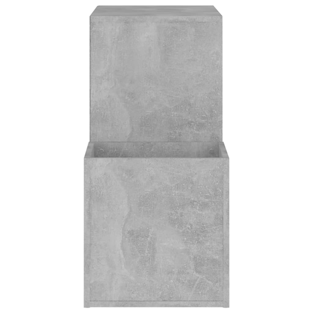 Pantofar de hol, gri beton, 105x35,5x70 cm, PAL - Lando