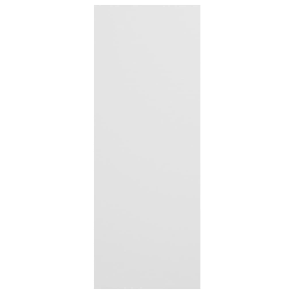 Măsuță consolă, alb, 78x30x80 cm, lemn prelucrat - Lando