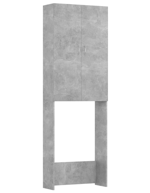Încărcați imaginea în vizualizatorul Galerie, Dulap mașină de spălat, gri beton, 64x25,5x190 cm Lando - Lando
