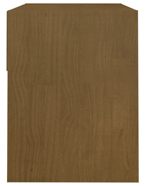 Încărcați imaginea în vizualizatorul Galerie, Noptieră, maro miere, 40x31x40 cm, lemn masiv de pin - Lando
