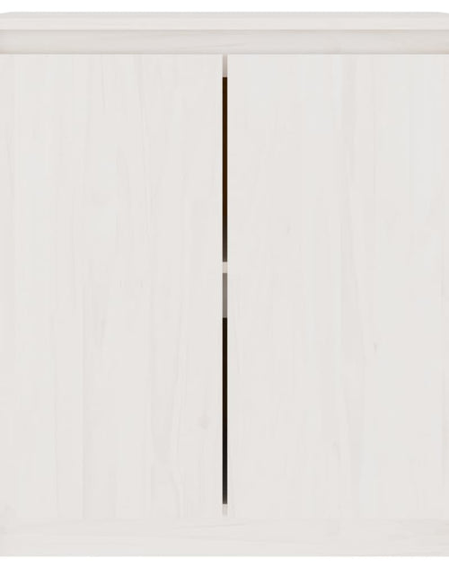 Загрузите изображение в средство просмотра галереи, Dulap lateral, alb, 60x36x65 cm, lemn masiv de pin Lando - Lando
