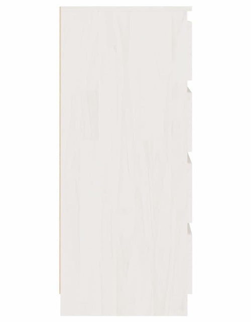 Загрузите изображение в средство просмотра галереи, Dulap lateral, alb, 60x36x84 cm, lemn masiv de pin Lando - Lando
