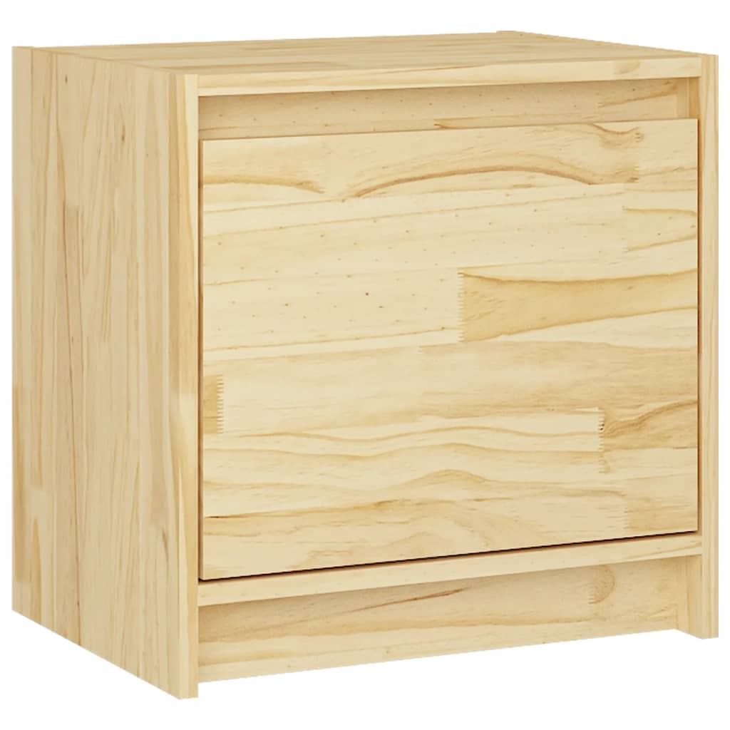 Noptiere, 2 buc., 40x30,5x40 cm, lemn masiv de pin - Lando
