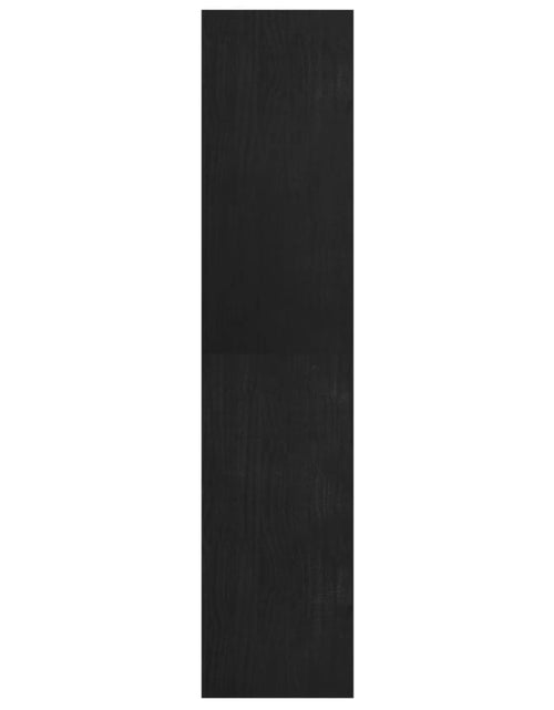 Încărcați imaginea în vizualizatorul Galerie, Bibliotecă/Separator cameră, negru, 40x30x135,5 cm, lemn de pin Lando - Lando
