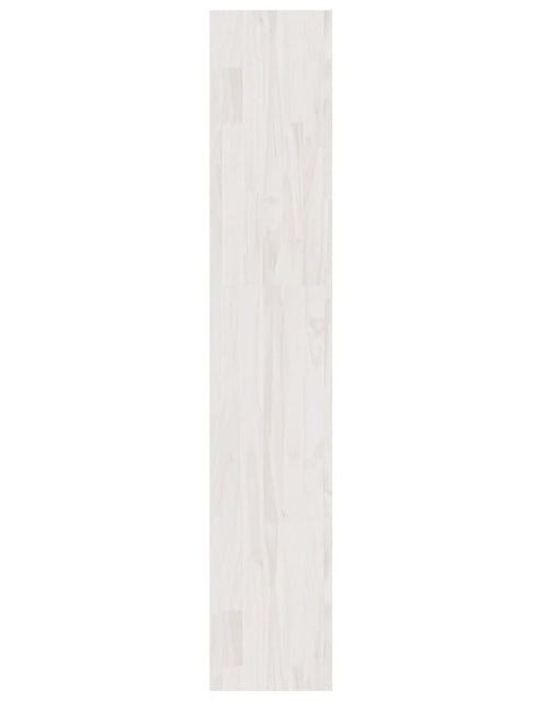 Încărcați imaginea în vizualizatorul Galerie, Bibliotecă/Separator cameră, alb 100x30x167,5 cm lemn masiv pin Lando - Lando
