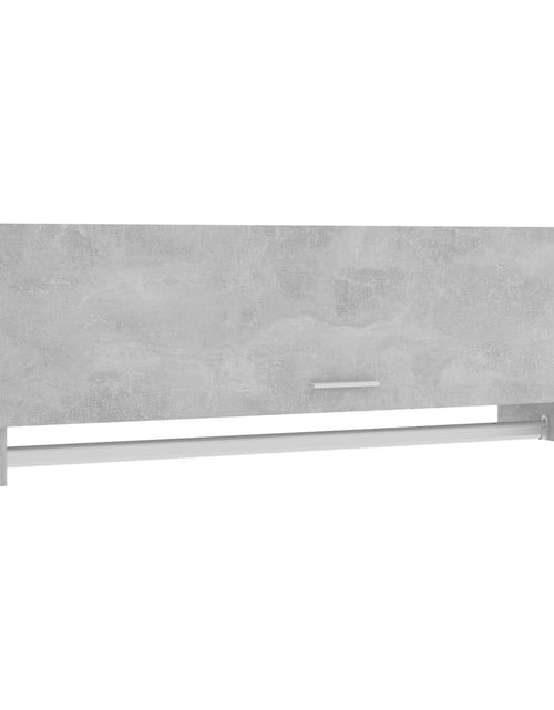 Încărcați imaginea în vizualizatorul Galerie, Șifonier, gri beton, 100x32,5x35 cm, PAL - Lando
