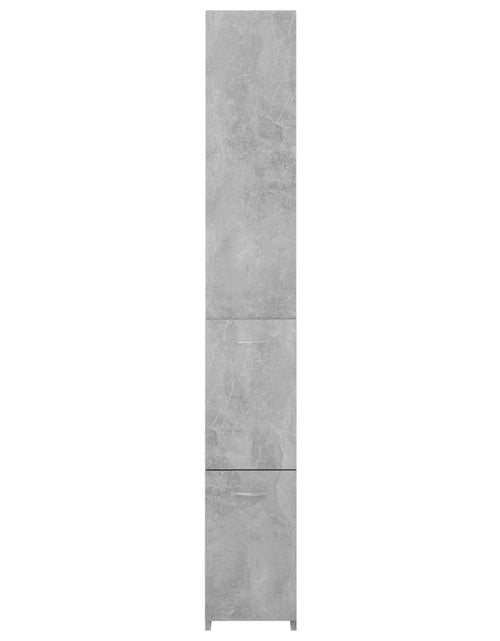 Загрузите изображение в средство просмотра галереи, Dulap de baie, gri beton, 25x26,5x170 cm, lemn prelucrat - Lando
