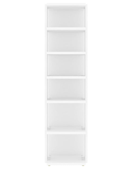 Încărcați imaginea în vizualizatorul Galerie, Pantofar, alb, 27,5x27x102 cm, lemn compozit - Lando
