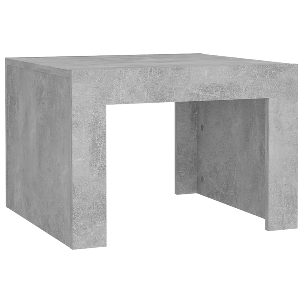 Măsuță de cafea, gri beton, 50x50x35 cm, PAL Lando - Lando