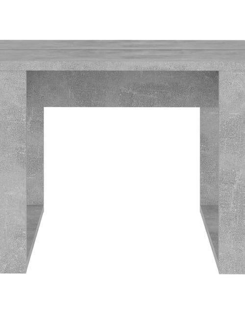 Încărcați imaginea în vizualizatorul Galerie, Masă laterală, gri beton, 50x50x35 cm, PAL Lando - Lando
