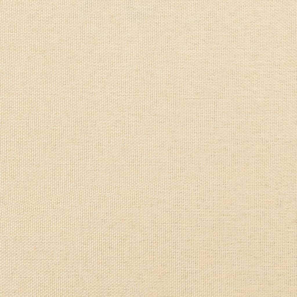 Taburet, crem, 78x56x32 cm, material textil Lando - Lando