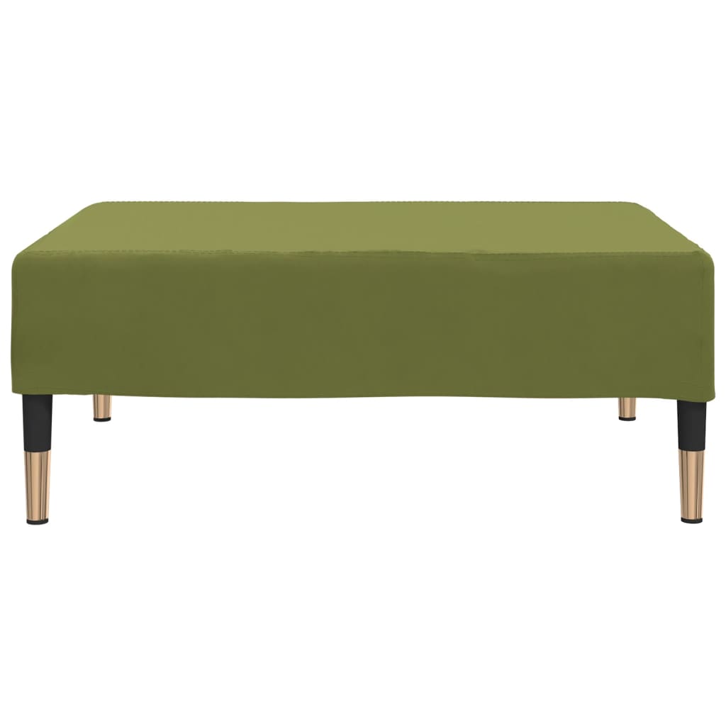 Taburet, verde deschis, 78x56x32 cm, catifea Lando - Lando