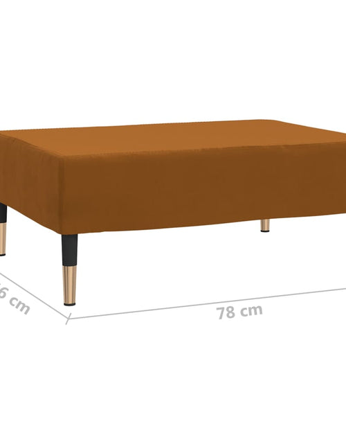 Загрузите изображение в средство просмотра галереи, Taburet, maro, 78x56x32 cm, catifea Lando - Lando
