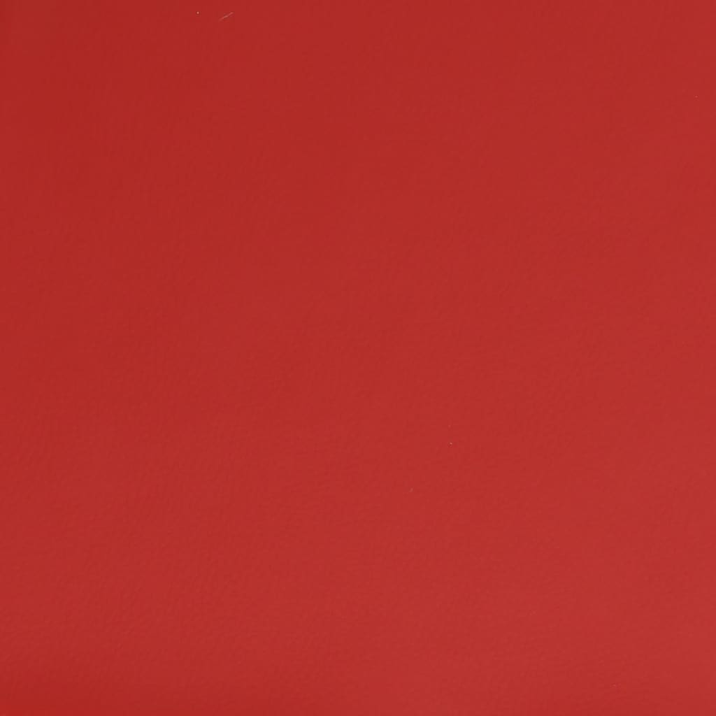 Taburet, roșu vin, 78x56x32 cm, piele ecologică Lando - Lando