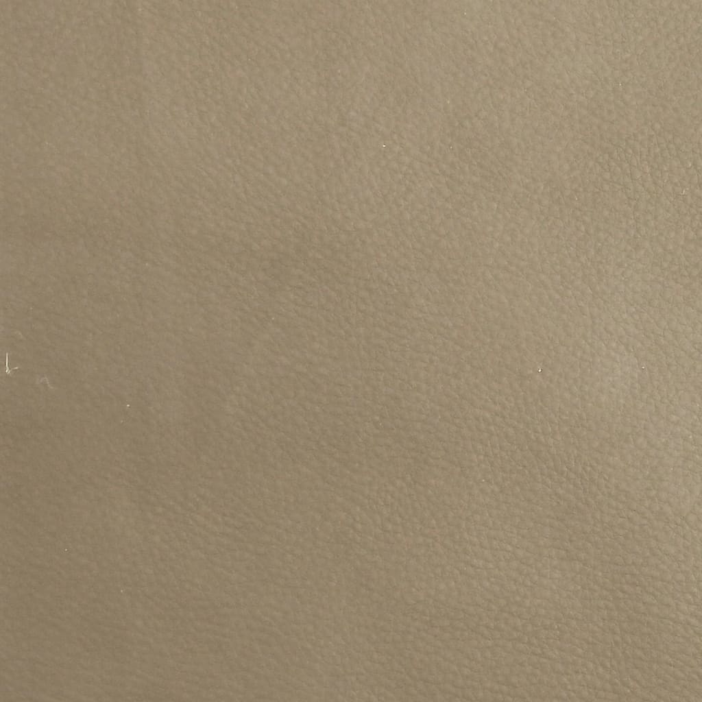Taburet, cappuccino, 78x56x32 cm, piele ecologică Lando - Lando