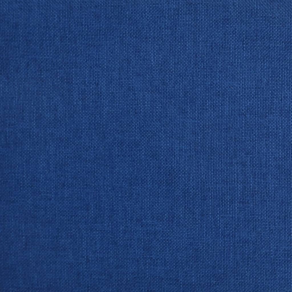 Taburet, albastru, 78x56x32 cm, material textil Lando - Lando