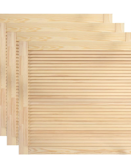 Загрузите изображение в средство просмотра галереи, Uși lamelare, 4 buc., 39,5x49,4 cm, lemn masiv de pin Lando - Lando

