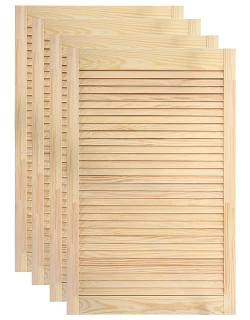 Încărcați imaginea în vizualizatorul Galerie, Uși lamelare, 4 buc., 99,3x59,4 cm, lemn masiv de pin Lando - Lando
