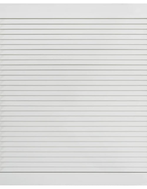 Загрузите изображение в средство просмотра галереи, Ușă lamelară, alb, 61,5x59,4 cm, lemn masiv de pin Lando - Lando
