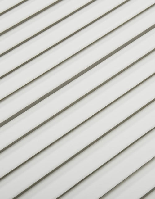 Încărcați imaginea în vizualizatorul Galerie, Ușă lamelară, alb, 69x49,4 cm, lemn masiv de pin Lando - Lando
