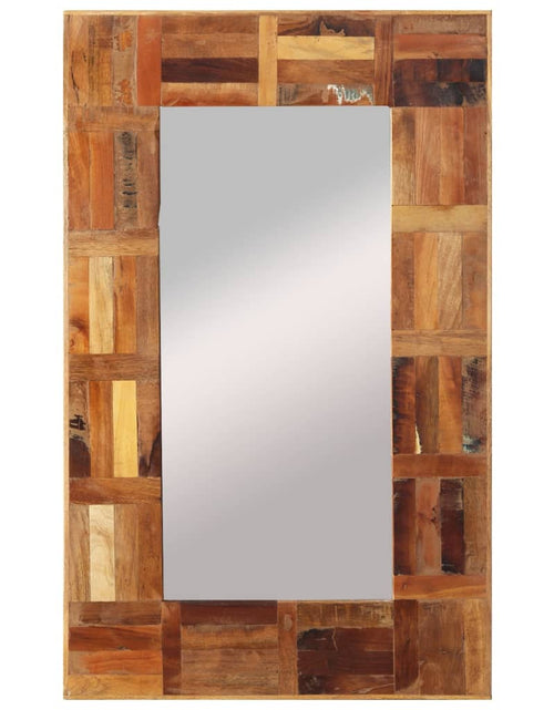 Загрузите изображение в средство просмотра галереи, Oglindă de perete, 50x80 cm, lemn masiv reciclat Lando - Lando
