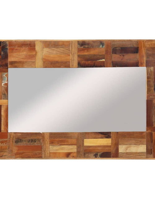 Încărcați imaginea în vizualizatorul Galerie, Oglindă de perete, 50x80 cm, lemn masiv reciclat Lando - Lando
