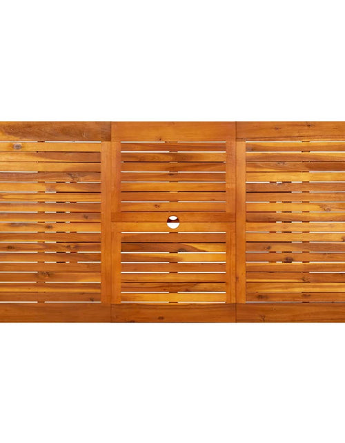 Загрузите изображение в средство просмотра галереи, Masă de grădină, (120-170)x80x75 cm, lemn masiv de acacia - Lando
