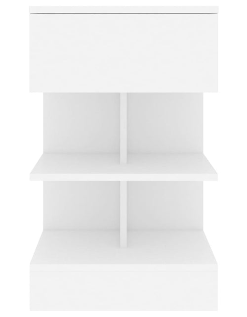 Încărcați imaginea în vizualizatorul Galerie, Noptieră, alb, 40x35x65 cm, PAL - Lando
