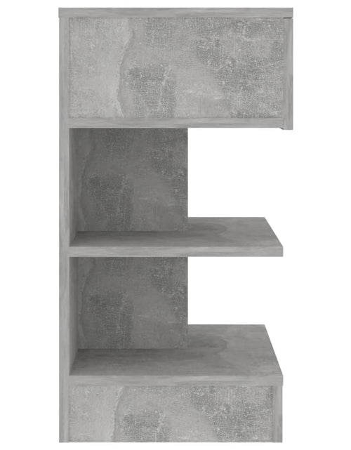 Загрузите изображение в средство просмотра галереи, Noptieră, gri beton, 40x35x65 cm, PAL - Lando
