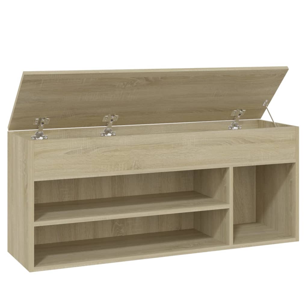 Banchetă pantofar, stejar sonoma, 105x30x45 cm, PAL Lando - Lando