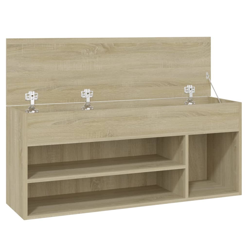 Banchetă pantofar, stejar sonoma, 105x30x45 cm, PAL Lando - Lando