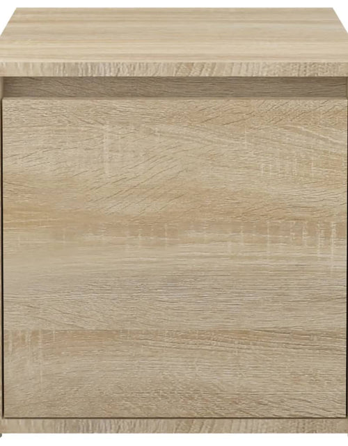 Încărcați imaginea în vizualizatorul Galerie, Cutie cu sertar, stejar sonoma, 40,5x40x40 cm, lemn compozit Lando - Lando
