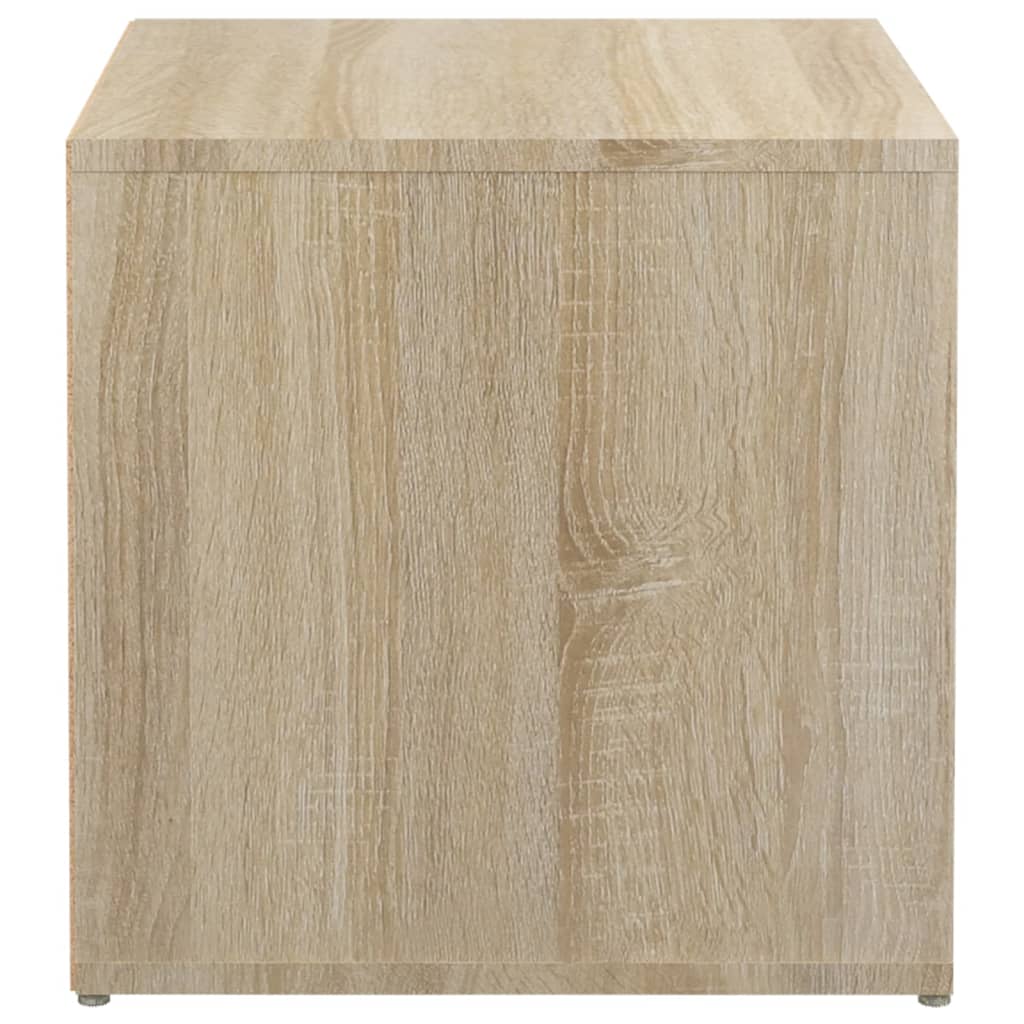 Cutie cu sertar, stejar sonoma, 40,5x40x40 cm, lemn compozit Lando - Lando